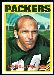 1972 Topps Carroll Dale football card