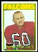 1972 Topps Tommy Nobis football card