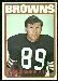 1972 Topps football card #315: Milt Morin