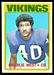 1972 Topps football card #53: Charlie West