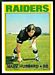 1972 Topps football card #54: Marv Hubbard