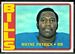 1972 Topps football card #57: Wayne Patrick