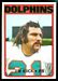 1972 Topps Jim Kiick football card