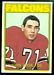 1972 Topps John Zook football card