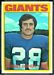 1972 Topps Bobby Duhon football card