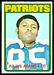 1972 Topps Julius Adams football card