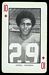1973 Nebraska Playing Cards Ardell Johnson football card