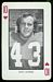 1973 Nebraska Playing Cards Rich Sanger football card
