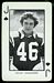 1973 Nebraska Playing Cards Maury Damkroger football card