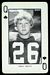 1973 Nebraska Playing Cards Tony Davis football card