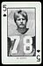 1973 Nebraska Playing Cards football card #5S: Al Austin
