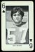 1973 Nebraska Playing Cards football card #6C: Bob Nelson