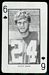 1973 Nebraska Playing Cards Ritch Bahe football card