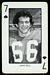 1973 Nebraska Playing Cards John Bell football card