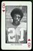 1973 Nebraska Playing Cards football card #8H: Don Westbrook