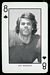 1973 Nebraska Playing Cards football card #8S: Rik Bonness