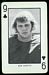 1973 Nebraska Playing Cards football card #9C: Bob Martin