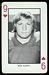 1973 Nebraska Playing Cards football card #9H: Bob Schmit