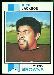 1973 Topps football card #129: Rich Jackson