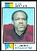 1973 Topps football card #145: Dave Hampton