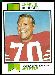 1973 Topps Charlie Krueger football card