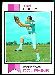 1973 Topps Tim Foley football card
