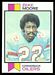 1973 Topps Zeke Moore football card