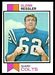 1973 Topps Glenn Ressler football card