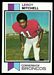 1973 Topps Leroy Mitchell football card