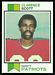 1973 Topps Clarence Scott football card