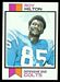 1973 Topps Roy Hilton football card