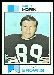 1973 Topps football card #26: Milt Morin