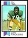 1973 Topps football card #263: Jim Hill