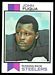 1973 Topps John Fuqua football card