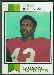 1973 Topps football card #303: Josh Ashton