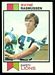 1973 Topps Wayne Rasmussen football card