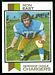 1973 Topps Ron East football card
