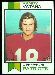 1973 Topps football card #31: Randy Vataha