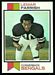 1973 Topps Lemar Parrish football card