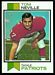 1973 Topps football card #329: Tom Neville