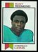 1973 Topps Rudy Redmond football card