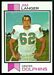 1973 Topps football card #341: Jim Langer