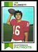 1973 Topps Jim Plunkett football card