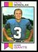 1973 Topps Pete Gogolak football card