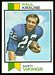 1973 Topps Paul Krause football card