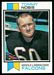 1973 Topps football card #385: Tommy Nobis