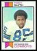 1973 Topps football card #393: Tody Smith
