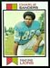1973 Topps football card #395: Charlie Sanders