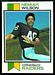 1973 Topps football card #398: Nemiah Wilson