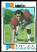 1973 Topps Fred Heron football card